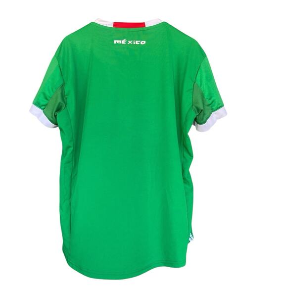 Mexico Mens Soccer Shirt Large Green Soccer Jersey Football Tee Futbol - Picture 2 of 9